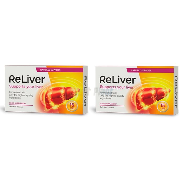 ✜ ReLiver ⏤ capsule pentru îmbunătățirea funcției hepatice