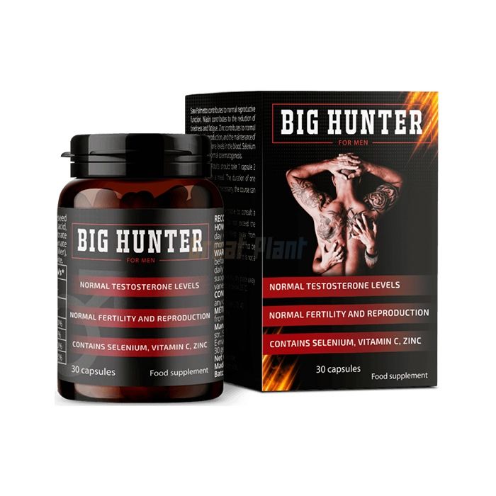 ✜ Big Hunter ⏤ cápsulas para la prostatitis