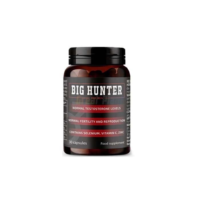 ✜ Big Hunter ⏤ cápsulas para la prostatitis