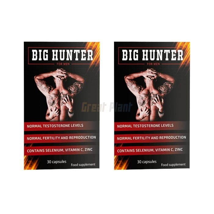 ✜ Big Hunter ⏤ Kapseln gegen Prostatitis