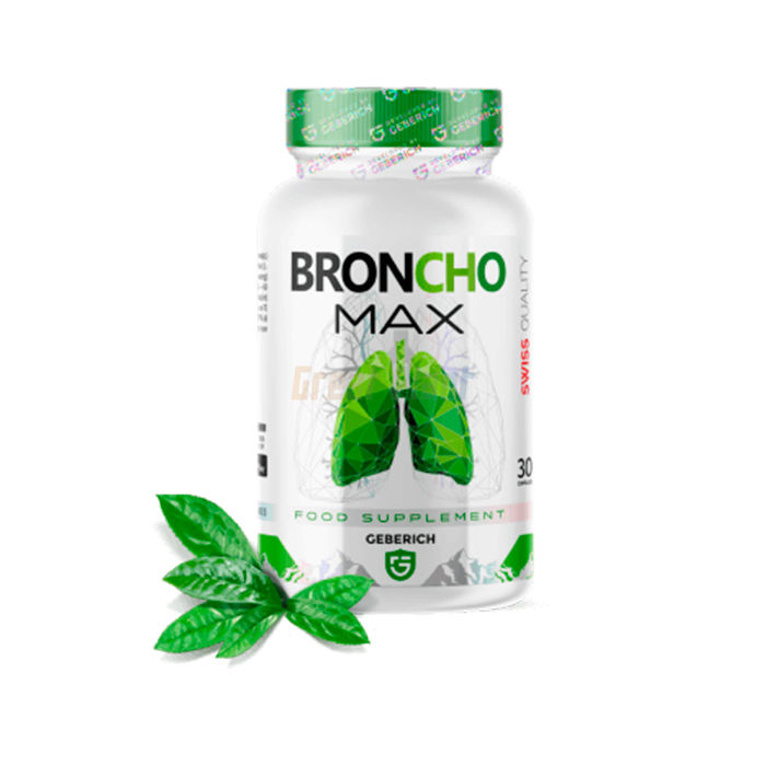 ✜ BronchoMax ⏤ capsules that help thin thick bronchial secretions