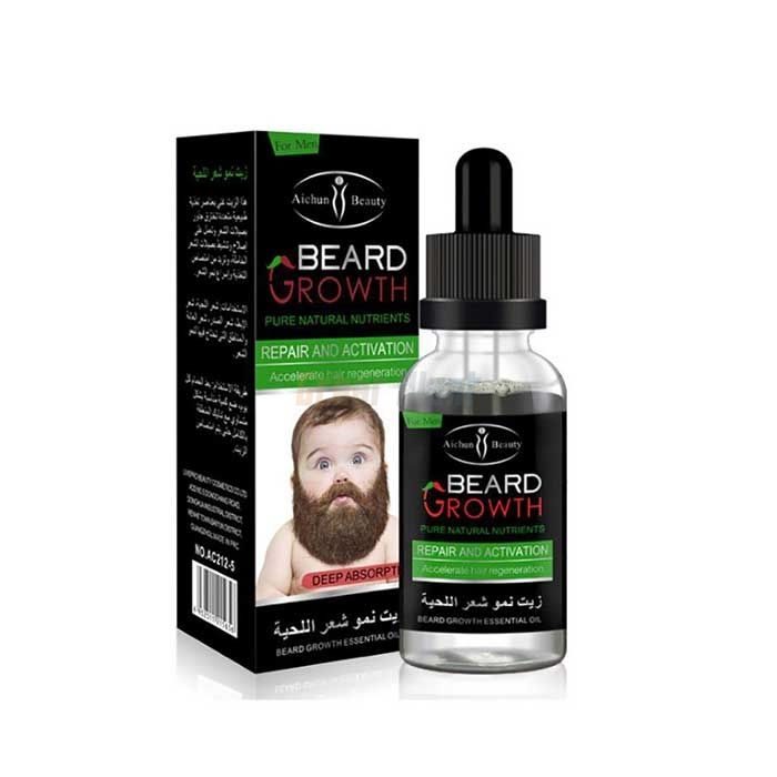 ✜ Beard Growth Oil ⏤ агент за растеж на косата